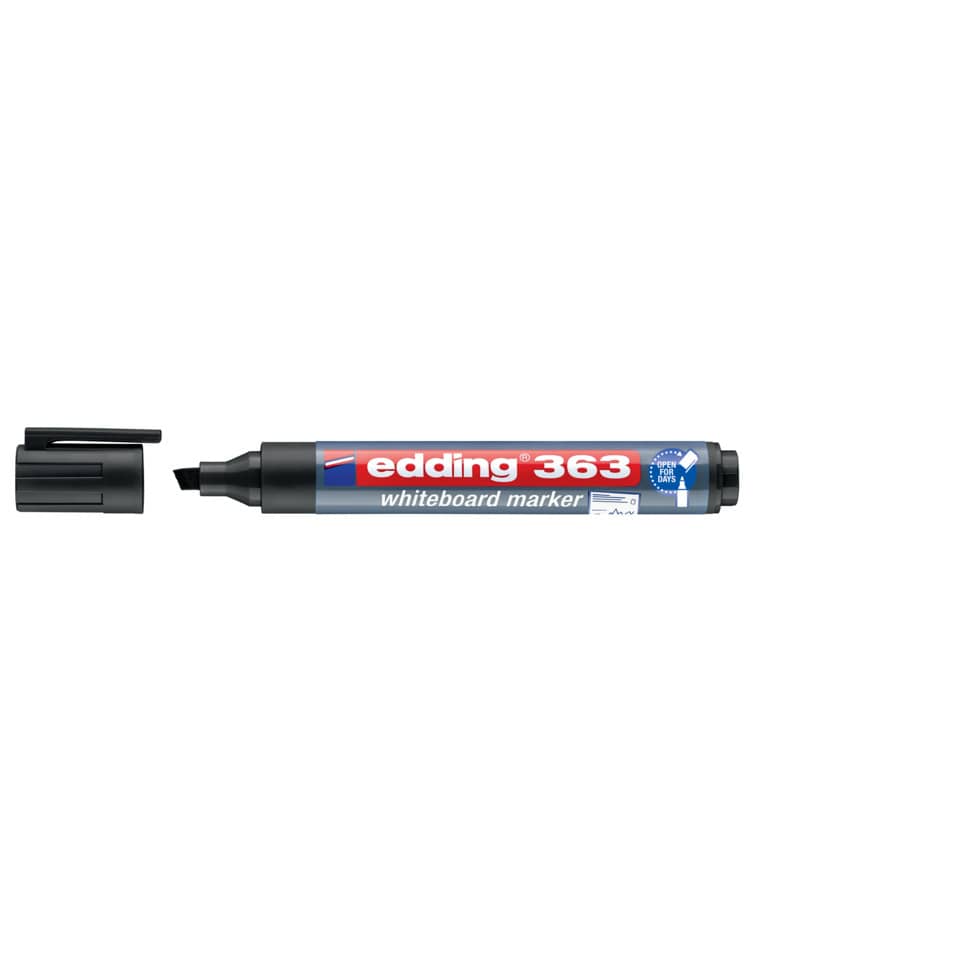 Boardmarker 363, 1-5mm, Keilspitze, schwarz EDDING 4-363001