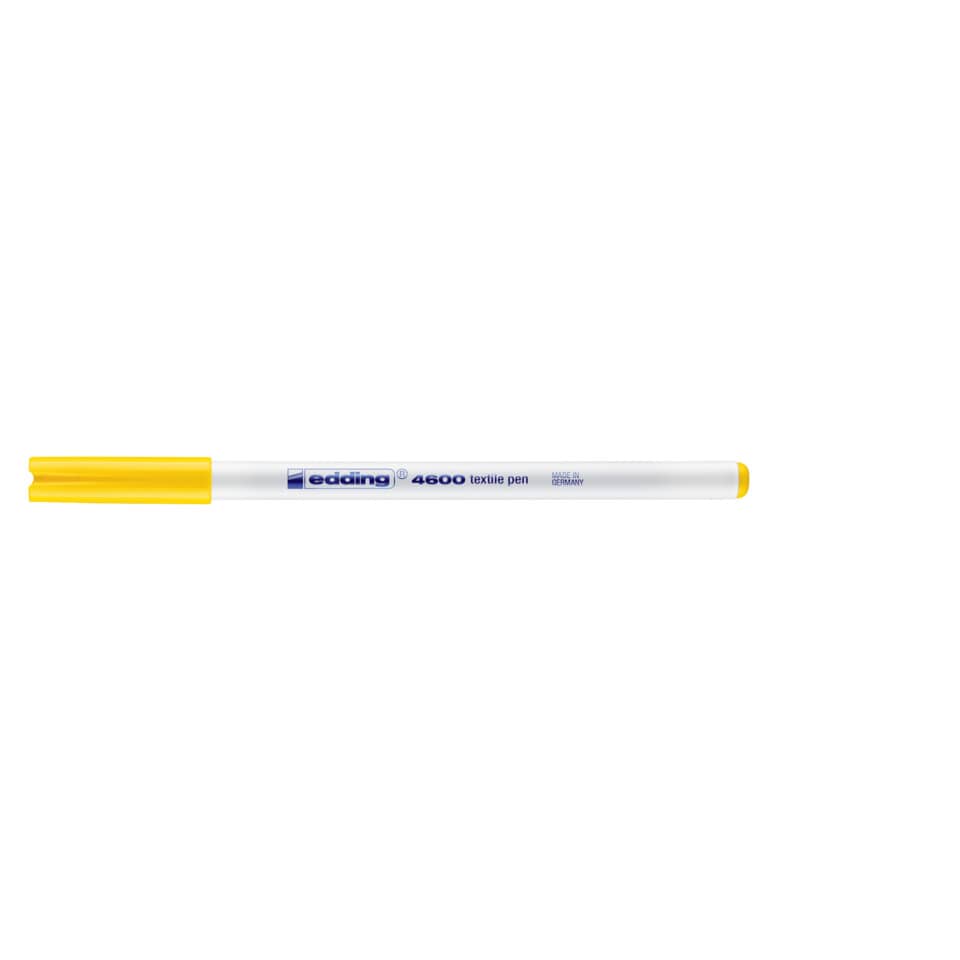 Textilstift 4600, gelb EDDING 4600-005 EDDING 4-4600005