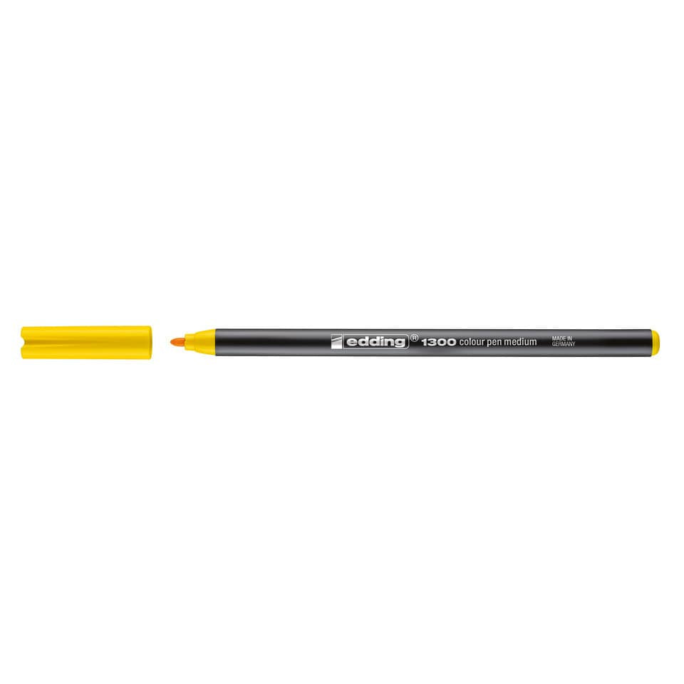 Faserschreiber 1300, 2mm, Rundspitze, gelb EDDING 41300005 EDDING 1300-005