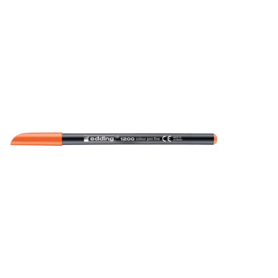 Faserschreiber 1200, 1mm, Rundspitze, orange EDDING 41200006 EDDING 1200-6