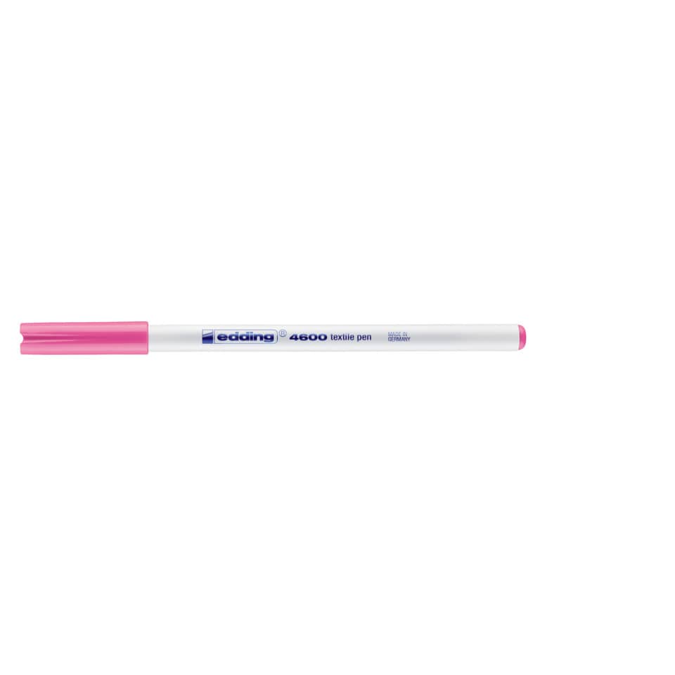 Textilstift 4600, rosa EDDING 4600-009 EDDING 4-4600009