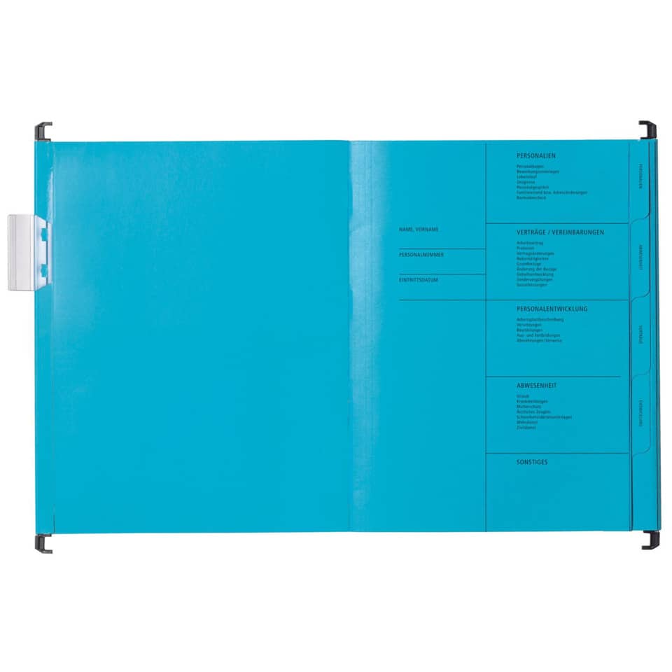 Personalakte, 5-teilig, blau PAGNA 44105-02