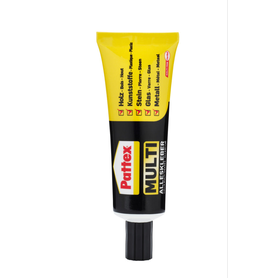 Alleskleber Multi, ohne Lösungsmittel, Kunststofftube mit 50 g PATTEX 9H PAKM2 HENKEL 9HPAKM2