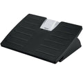 Fußstütze Office Suites Microban, 455 x 340 x 118 mm, schwarz/silber FELLOWES 8035001