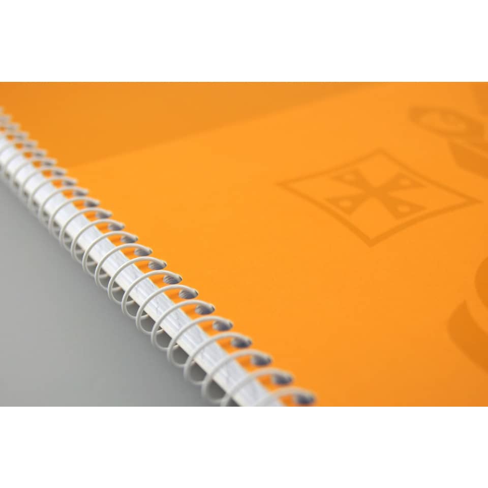 Collegeblock, A4, 90g/m², 80 Blatt, Lin.21, liniert, orange STAUFEN PREMIUM 734451377 STAUFEN PREMIUM 734451377 mit Rand innen