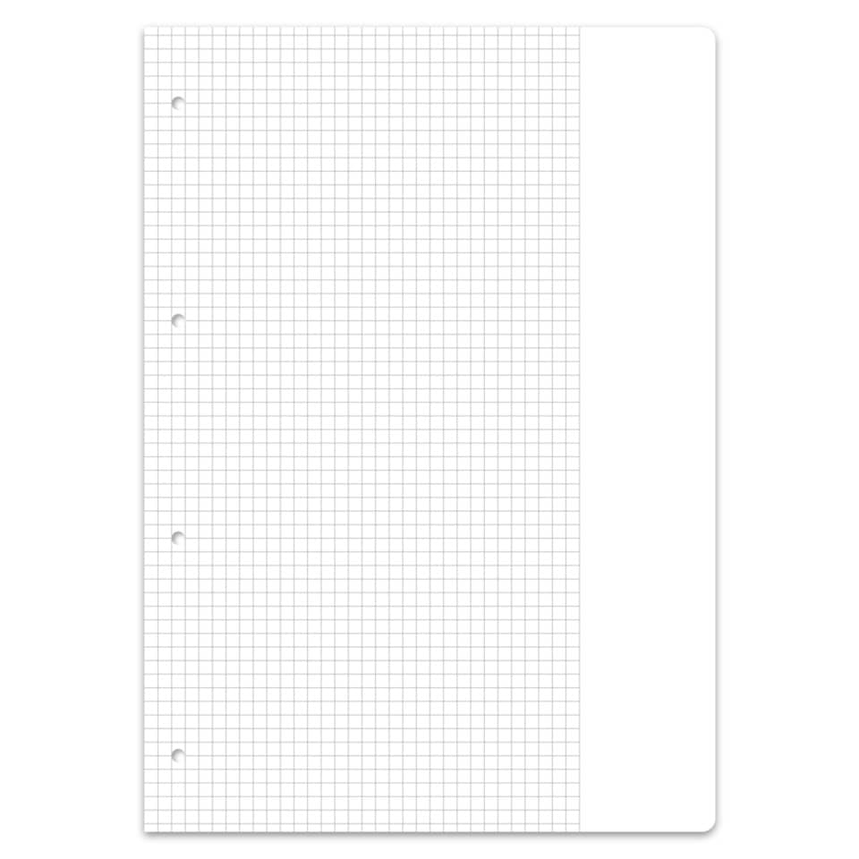 Schulblock, A4, 50 Blatt, Lin.26, kariert STAUFEN PREMIUM 734044226 STAUFEN PREMIUM 734044226 m. Rand