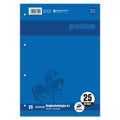 Ringbucheinlage, A4, 90g/m², 50 Blatt, Lin.25, liniert mit Rand, weiß STAUFEN PREMIUM 734033125 STAUFEN PREMIUM 734033125 4-Loch