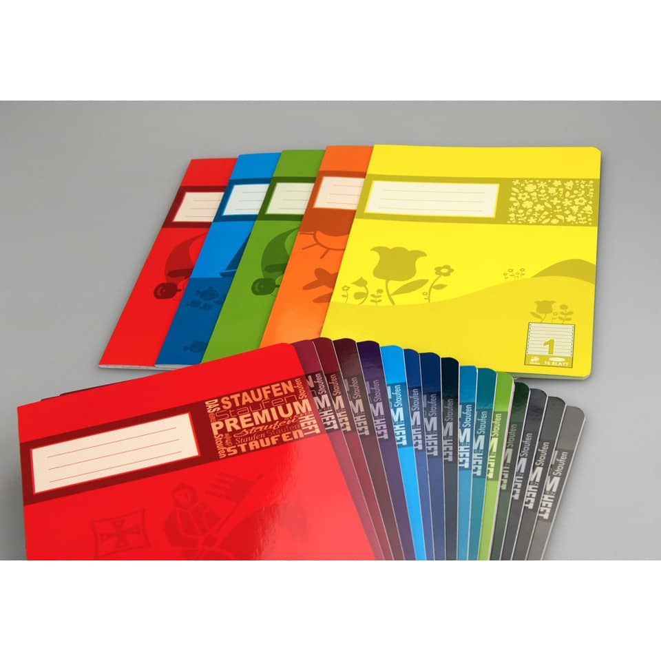 Heft, A4, 90g/m², 32 Blatt, Lin.2, liniert STAUFEN PREMIUM 734010632