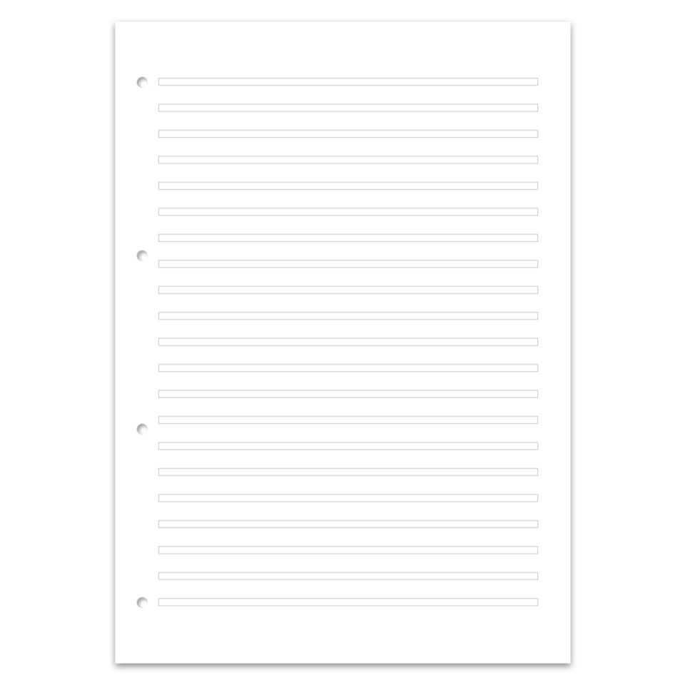 Schulblock 3.Schuljahr, A4, 50 Blatt, Lin.3, blanko STAUFEN PREMIUM 734044233 STAUFEN PREMIUM 734044233 3.Schuljahr