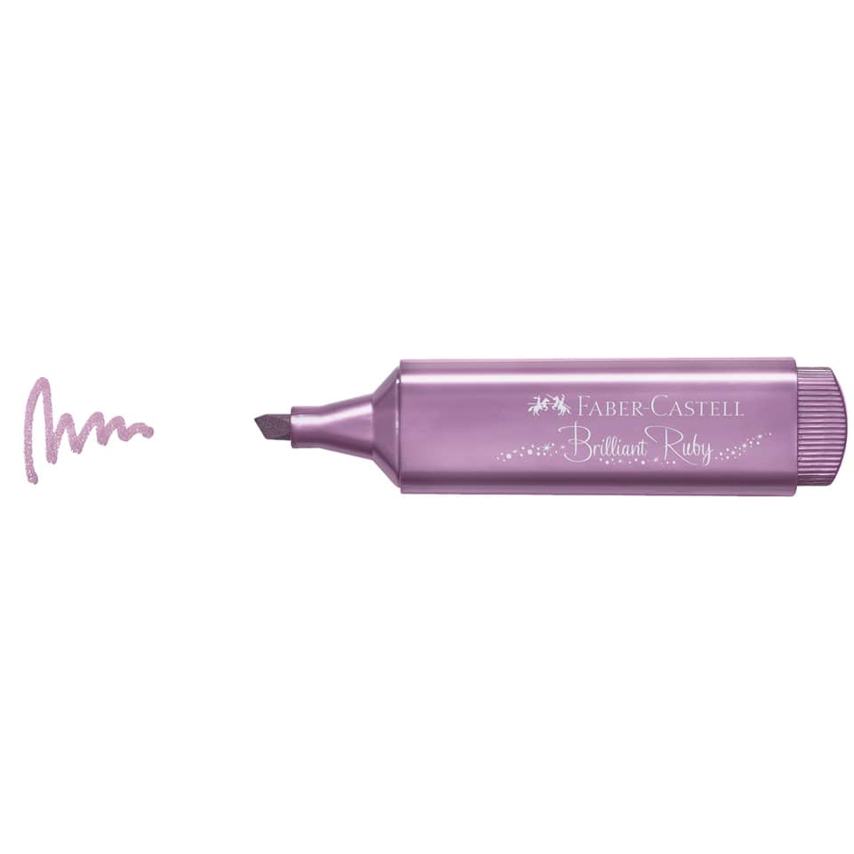 Textmarker Superfluorescent 46, 1-5mm, Metallic rubin FABER CASTELL 154691 FABER-CASTELL 154691