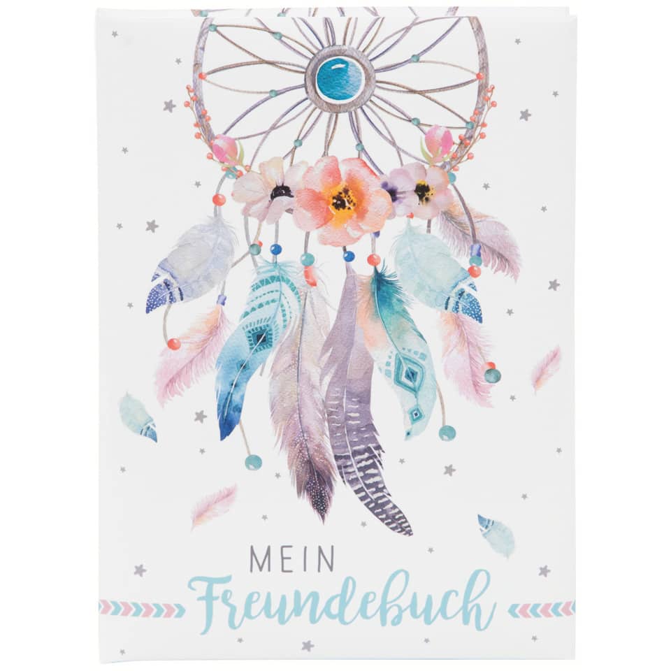 Freundebuch Traumfänger, A5 GOLDBUCH 43 205