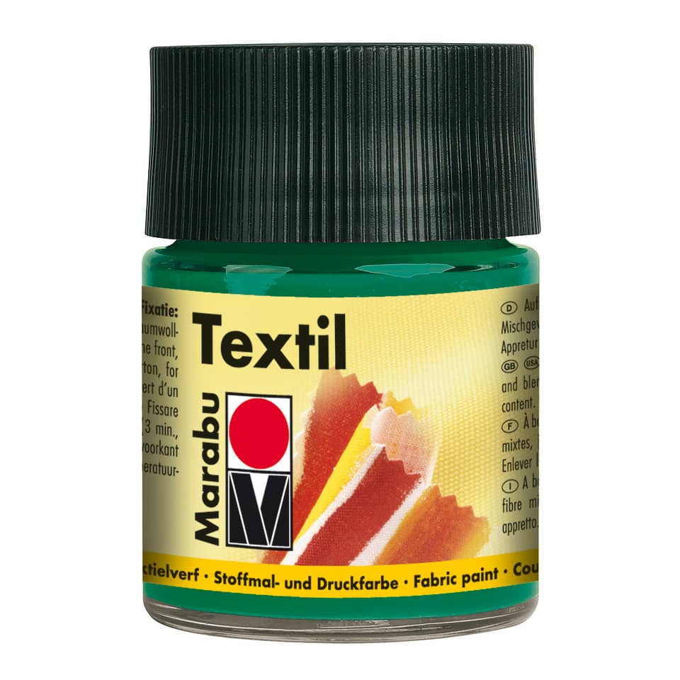 Textilfarbe, 50ml, dunkelgrün MARABU 17160 005 068 MARABU 1716 05 068 50ml