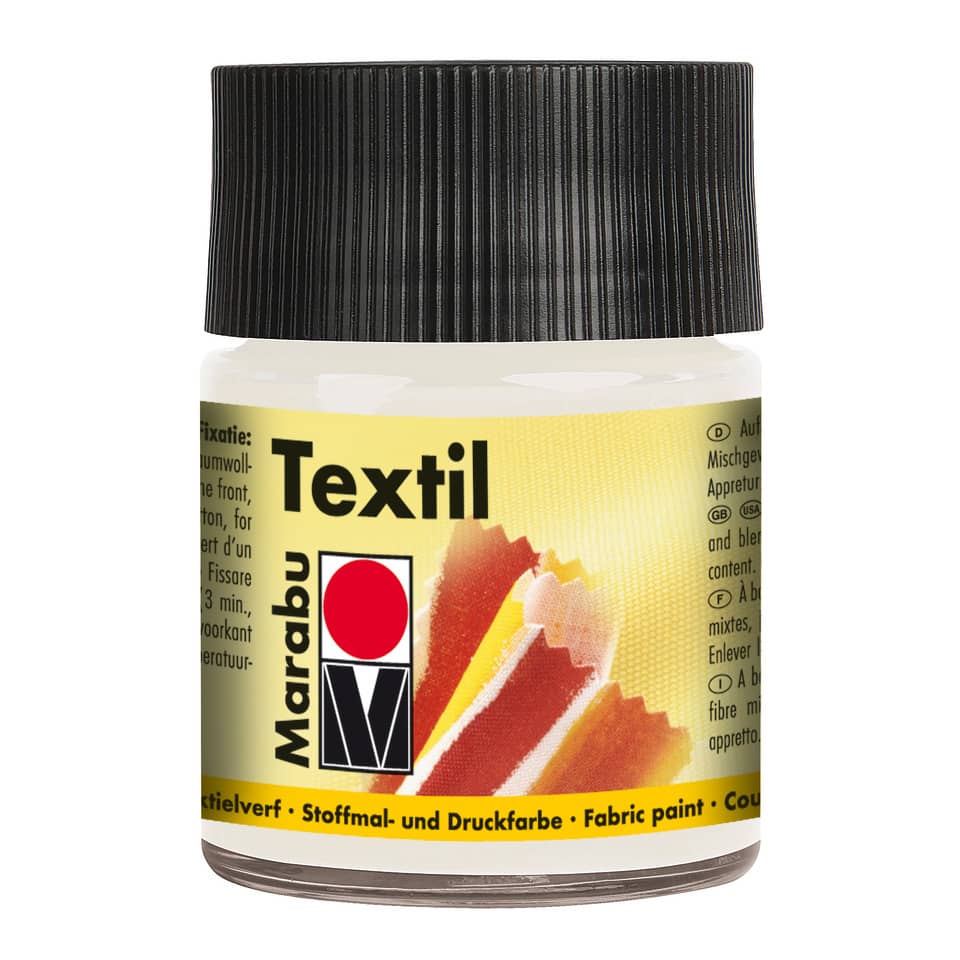 Textilfarbe, 50ml, schwarz MARABU 17160 005 073 MARABU 1716 05 073 50ml