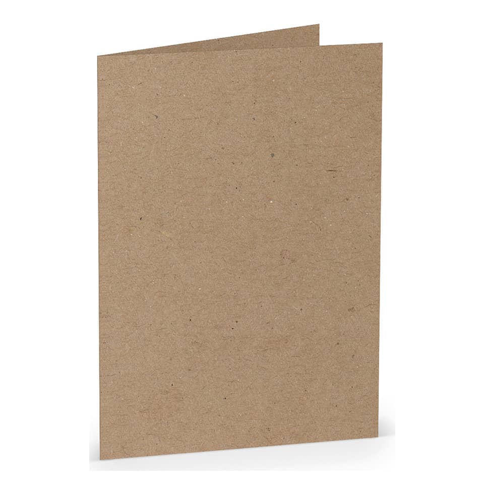 Briefkarte Paperado, B6hd, 220g/m², kraft RÖSSLER 16401962 RÖSSLER 16401962  240x169mm