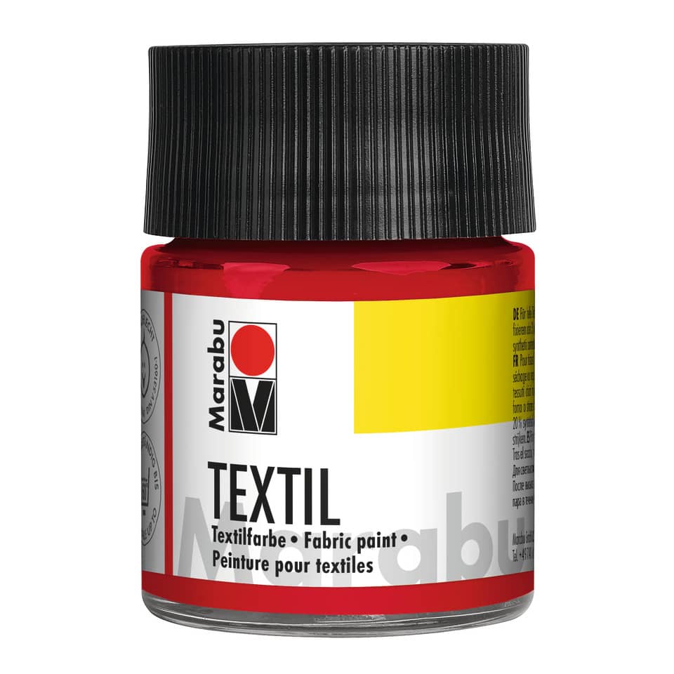 Textilfarbe kirschrot  1716 05 031 50ml MARABU 17160 005 031 MARABU 1716 05 031  50ml