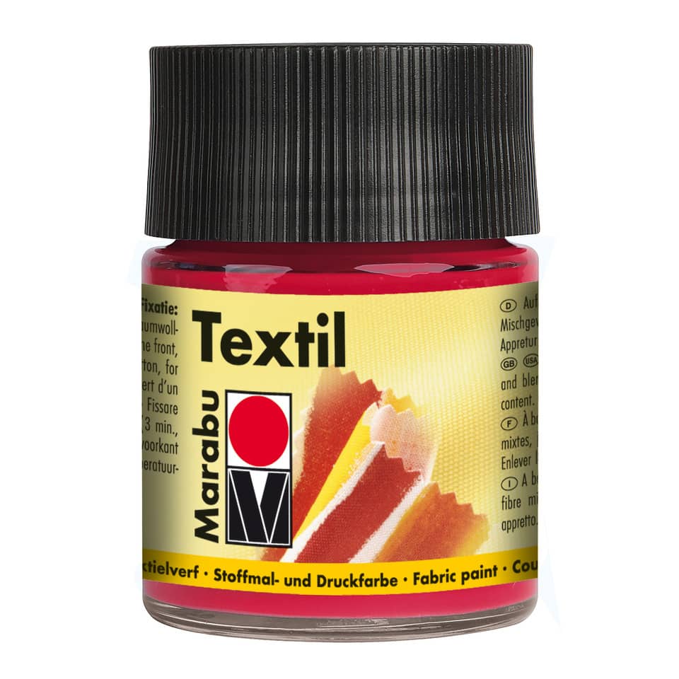 Textilfarbe kirschrot  1716 05 031 50ml MARABU 17160 005 031 MARABU 1716 05 031  50ml