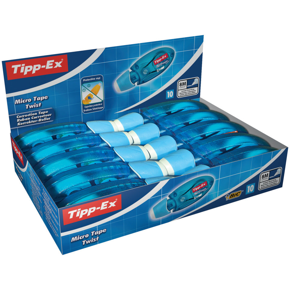 Korrekturroller Tipp-Ex® Microtape Twist, 8 m x 5 mm, blau TIPP-EX 8706142 TIPP-EX 8706142 Twist Mini