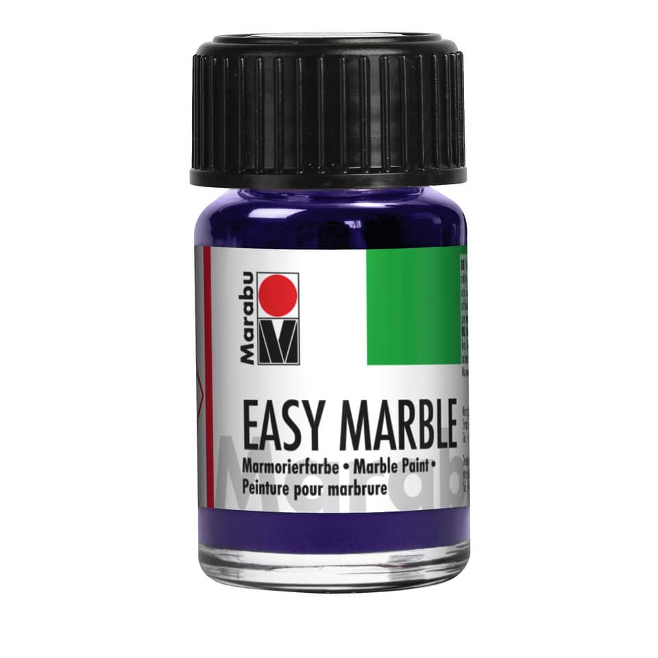Marmorierfarbe Easy Marble, 15ml, lavendel MARABU 13050 039 007