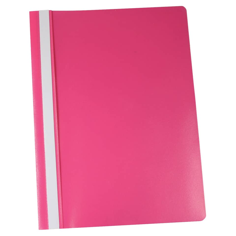 Schnellhefter, A4, PP, rosa DONAU 1702001-16