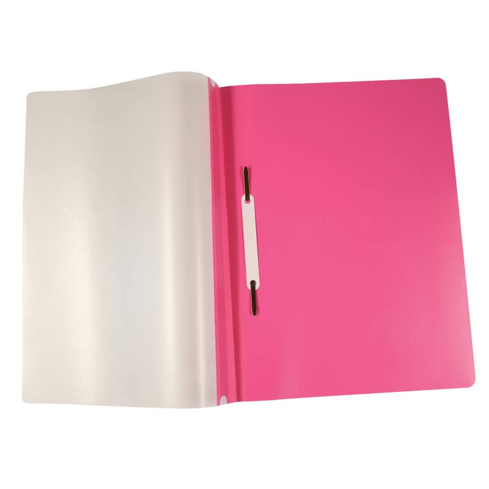 Schnellhefter, A4, PP, rosa DONAU 1702001-16