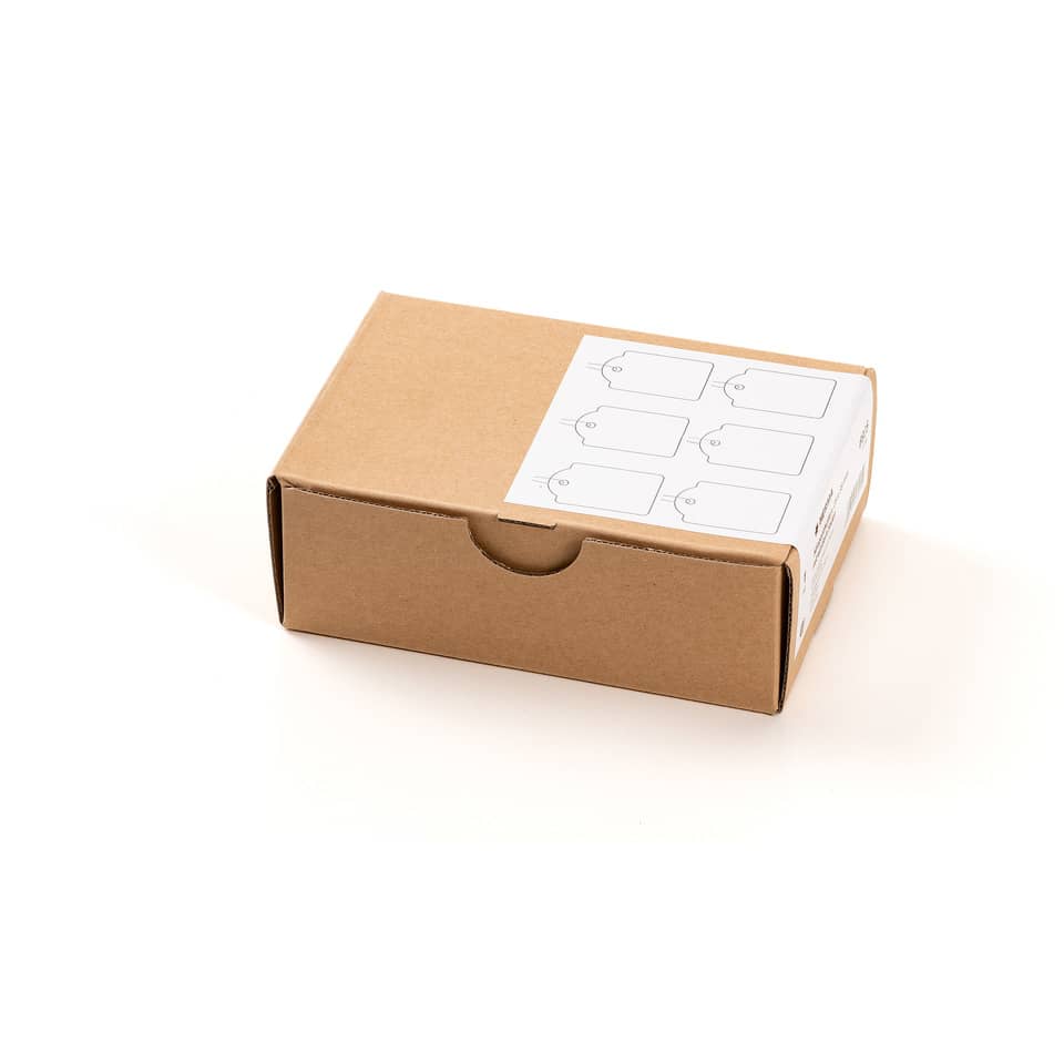 Hängeetiketten mit weißem Faden, 25x38mm, 1000 Stück HERMA 6925 HERMA 6925 m. weißem Faden 1000 Stück
