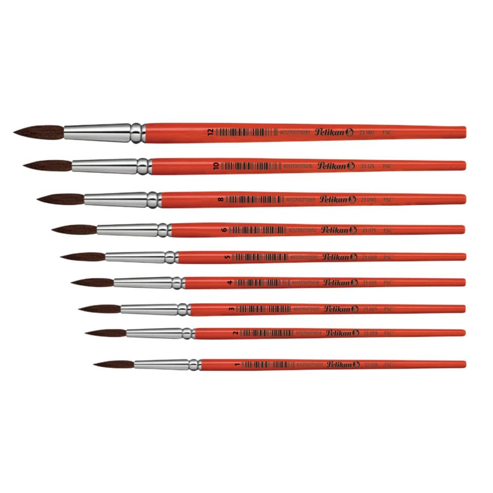 Haarpinsel 23/10, Stiel lackiert PELIKAN 100435971 PELIKAN 100435971 711077