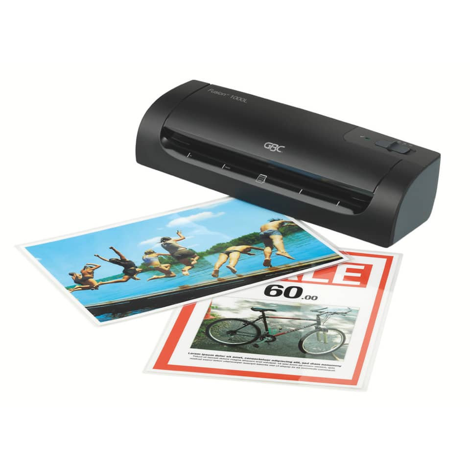 Laminiergerät Fusion 1000L, A4, 75 Micron, schwarz GBC 4400744EU GBC 4400744EU 1000L