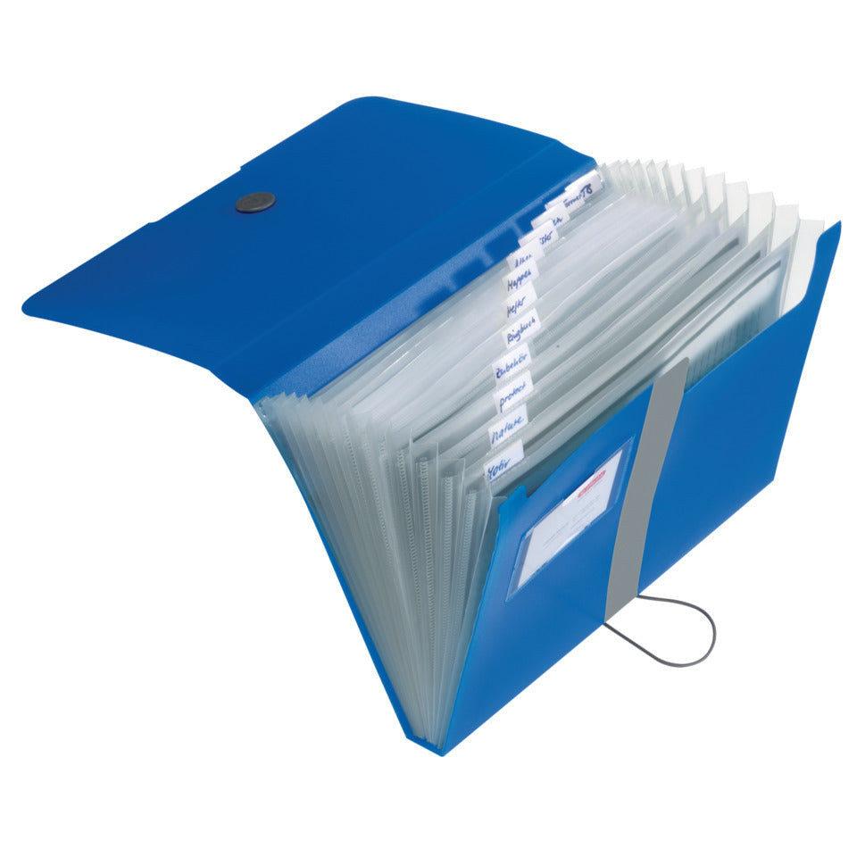 Fächermappe easy orga to go, A4, PP, blau HERLITZ 300000712 HERLITZ 300000712 11208402