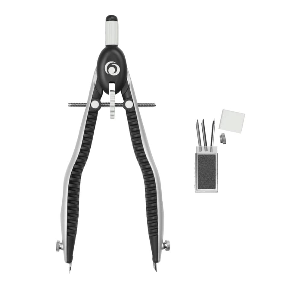 Schnellverstellzirkel schwarz/grau   My Pen HERLITZ 400195841 HERLITZ 400195841 11122322 my.pen