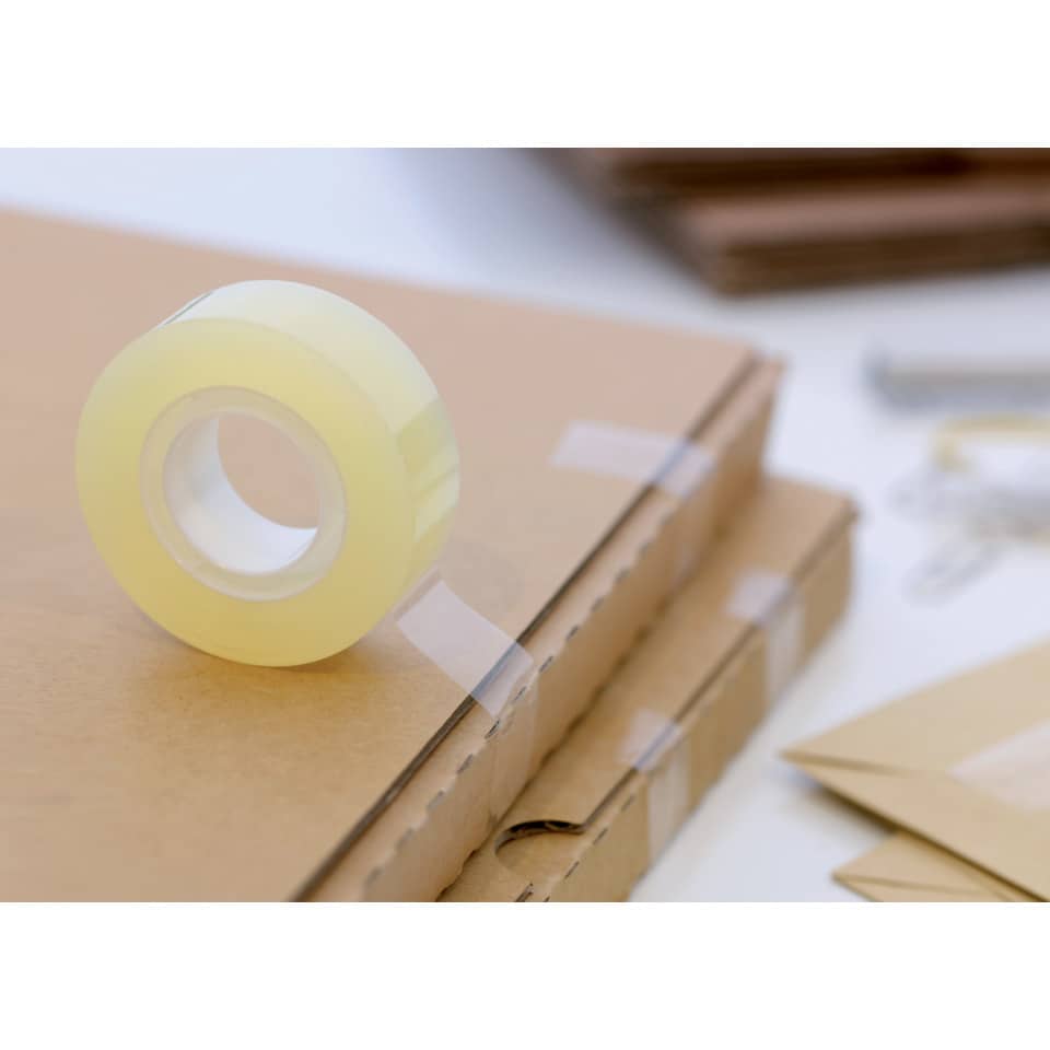 Klebefilm transparent 550, Polypropylenfolie, 66 m x 19 mm, 8 Rollen SCOTCH 5501966 SCOTCH 5501966  8RL