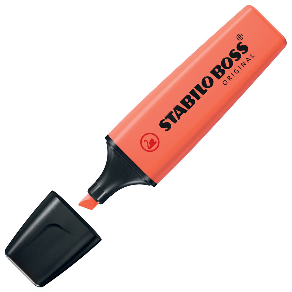 Textmarker BOSS® ORIGINAL Pastel, Korallrot STABILO 70/140
