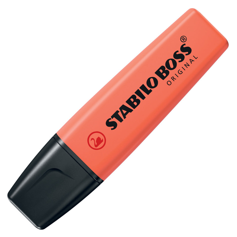 Textmarker BOSS® ORIGINAL Pastel, Korallrot STABILO 70/140