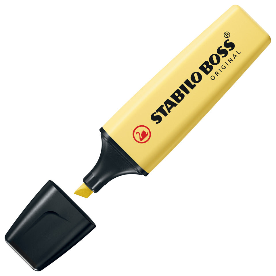 Textmarker BOSS® ORIGINAL Pastel, pudriges Gelb STABILO 70/144