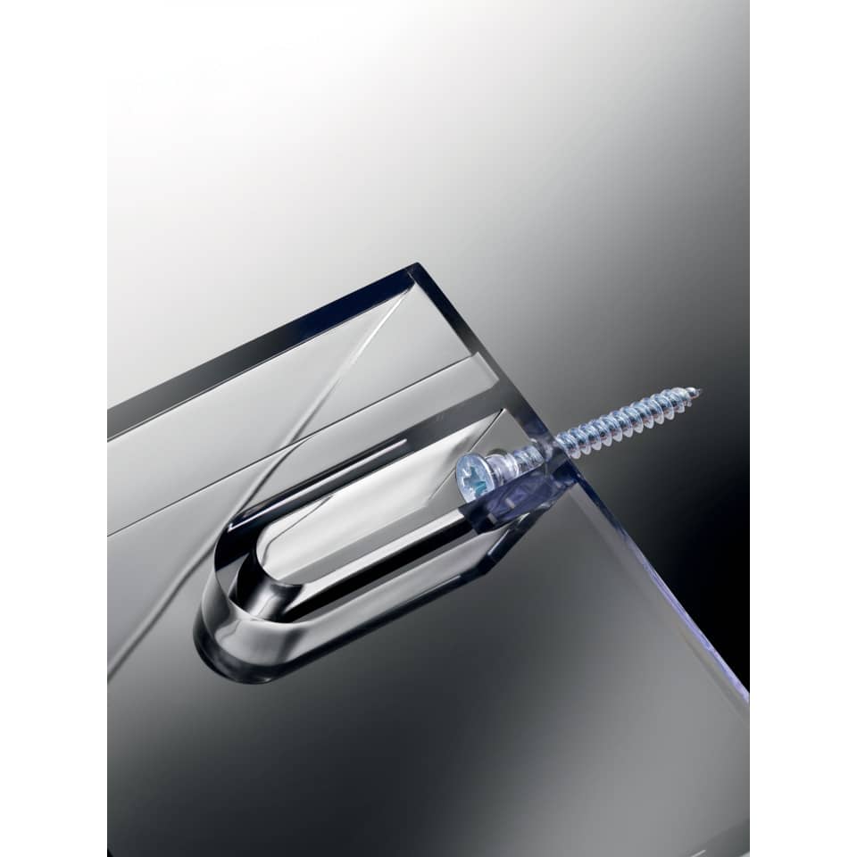 Wand-Prospekthalter Acryl, A4, 3 Fächer, transparent SIGEL LH135 SIGEL LH135 Wand Acryl