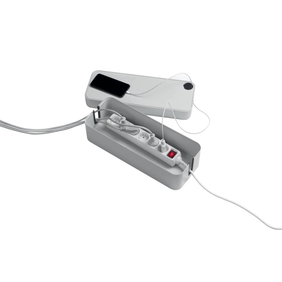 Kabelkanal Cavoline Box L, grau DURABLE 5030 10 DURABLE 5030 10 CAVOLINE BOX L
