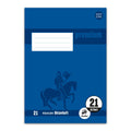 Oktavheft Academy, A6, 32 Blatt, Lin.21, liniert, blau STAUFEN PREMIUM 734010241