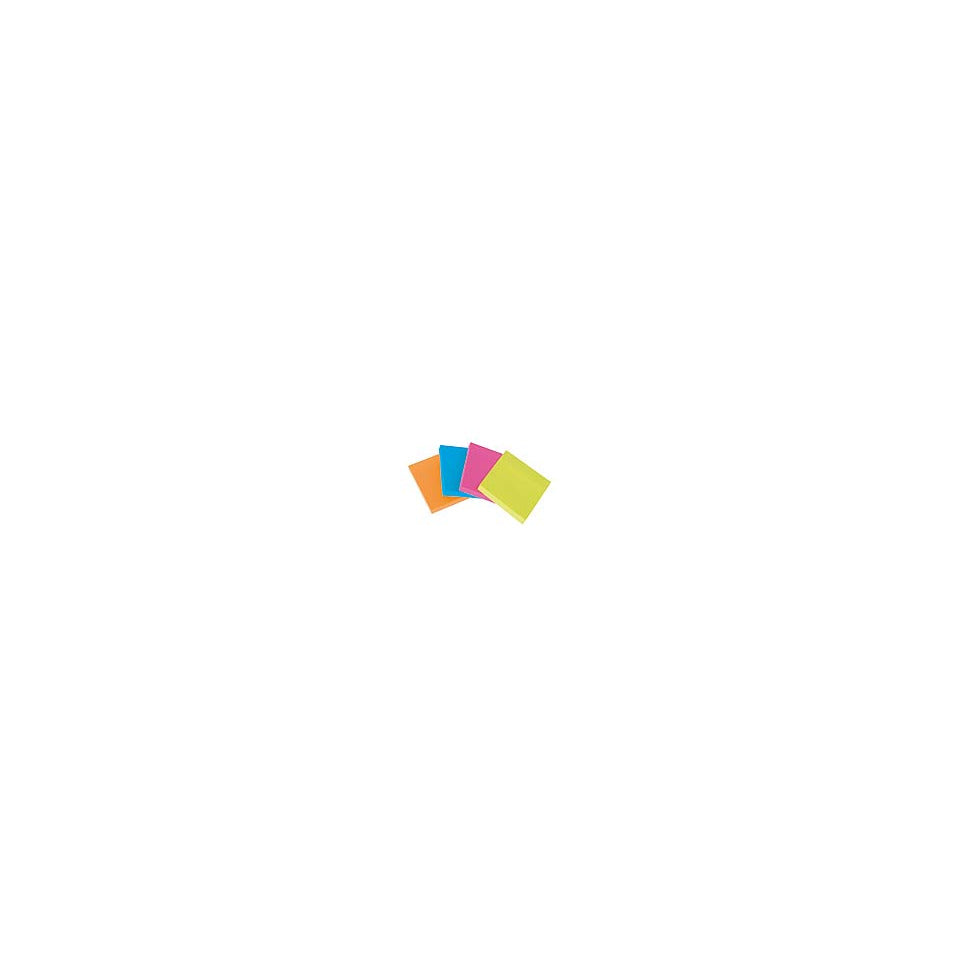 Haftnotizblock Super Sticky, 76x76mm, 24x90 Blatt, sortiert POST-IT 654SE24P POST-IT 654SE24P 24Bk SupSticky