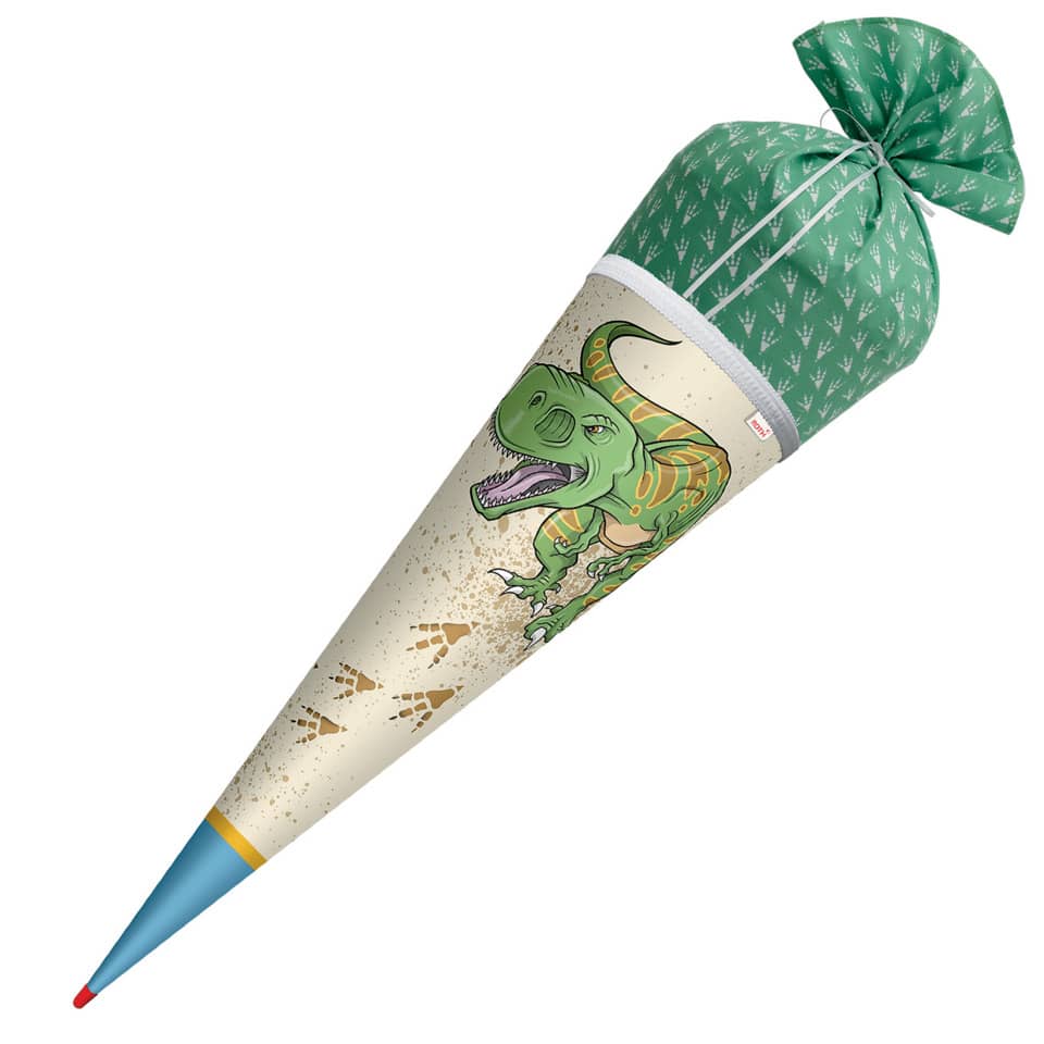 Schultüte, Räuber Reißzahn, 70cm, rund, Stoffverschluss ROTH 677316 ROTH 677316 Lieblingsstück
