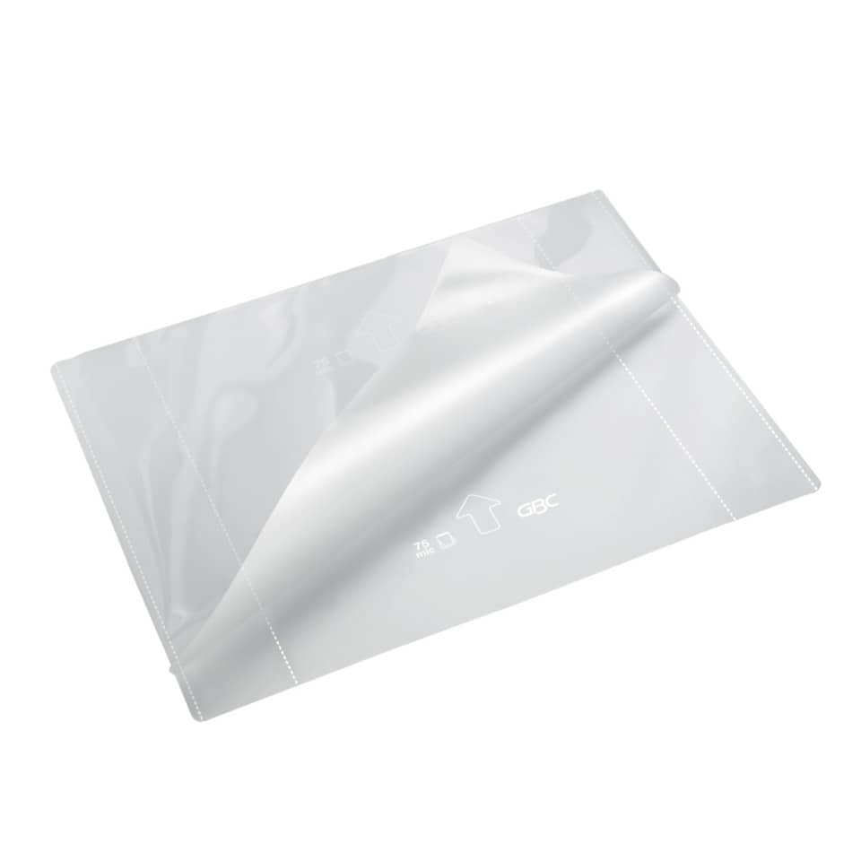 Laminiertasche HighSpeed, A4, 75 Micron, glänzend, 100 Stück, glasklar GBC 3747347