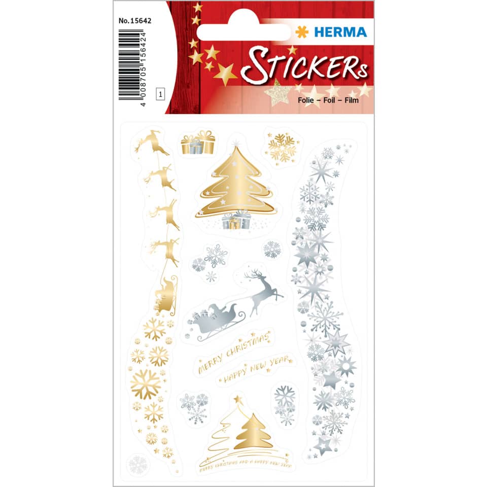 Weihnachtssticker Weihnachtszauber, 14 Stück HERMA 15642
