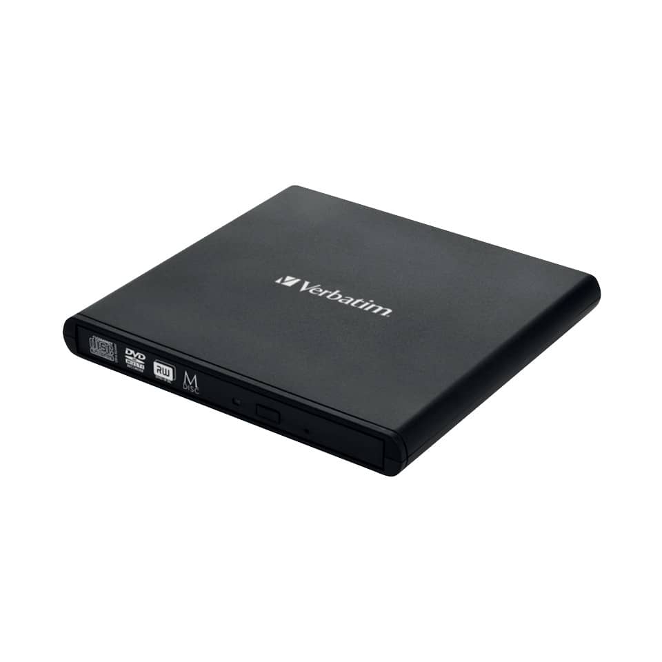 Laufwerk Slimline DVD, schwarz VERBATIM VER98938 VERBATIM 98938
