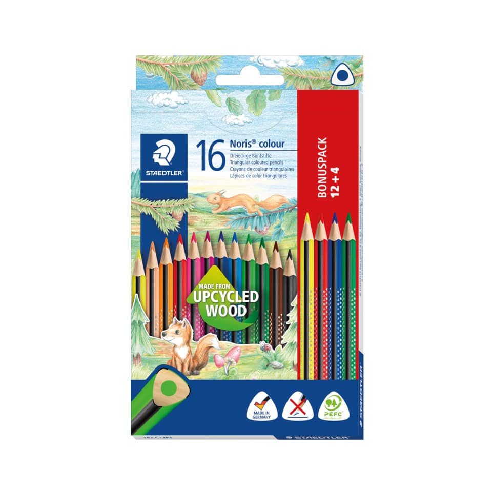 Farbstiftetui Noris® colour, 3mm, 16 Stück, sortiert STAEDTLER 187 C12P1
