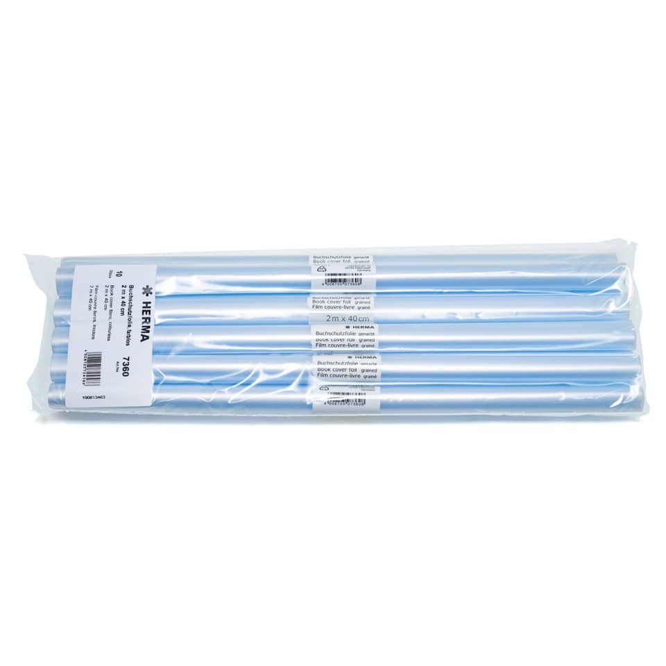 Buchschutzfolie, 2 m x 40 cm, farblos HERMA 7360 HERMA 7360 Plastik Buchschutzfolie