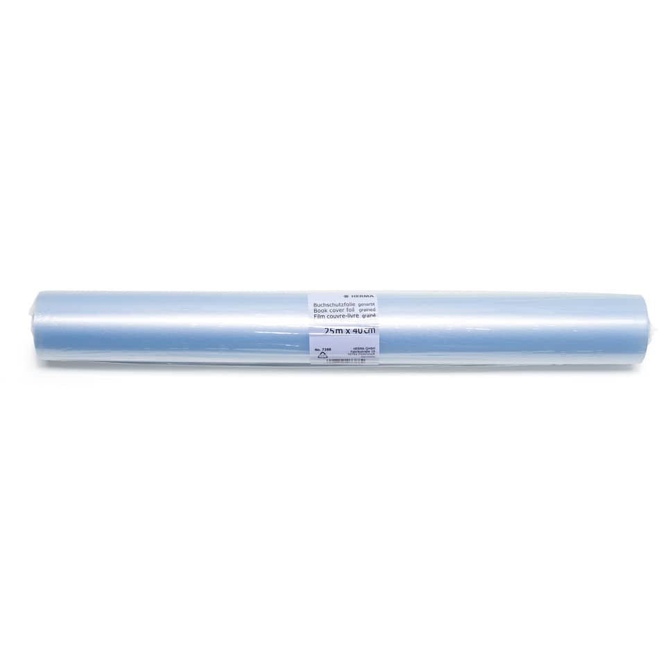 Buchschutzfolie, 25 m x 40 cm, farblos HERMA 7388 HERMA 7388 Plastik Buchschutzfolie