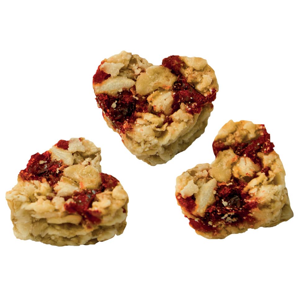 Kekse Müsli-Herzen Cranberry 30x30 g HELLMA 70102202