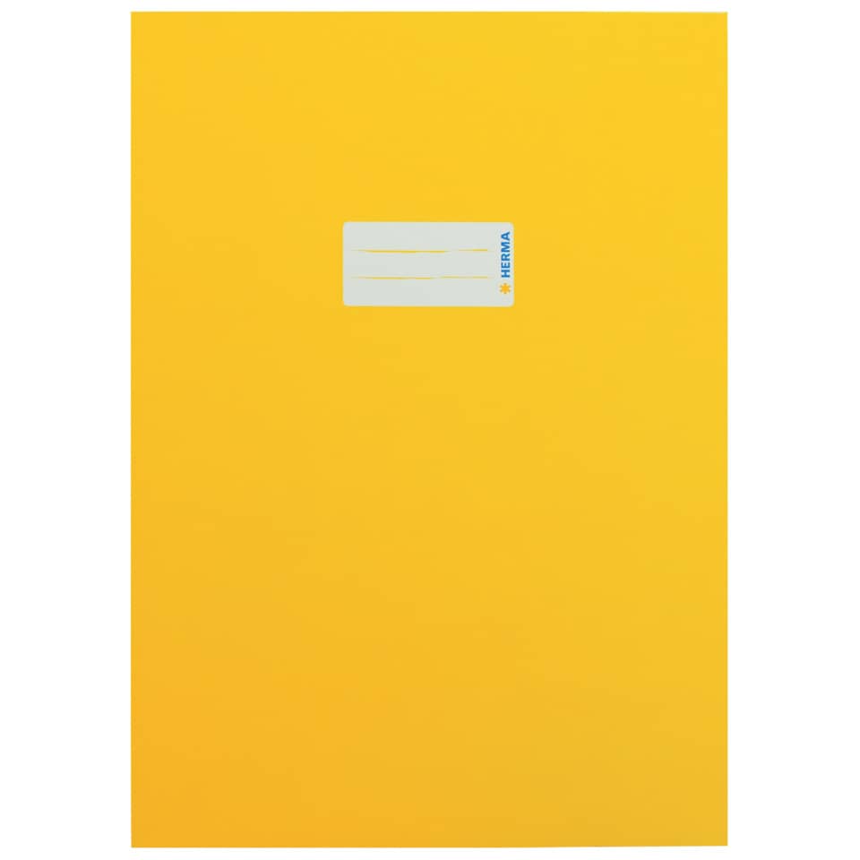 Heftschoner, A4, Karton, gelb HERMA 19746