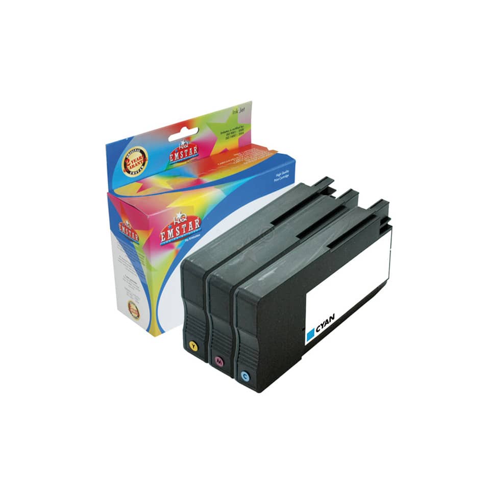 Inkjetpatrone Marathon ersetzt HP Nr. 953CMYXL, cyan, magenta, yellow EMSTAR H237 EMSTAR H237 Nr.953CMYXL
