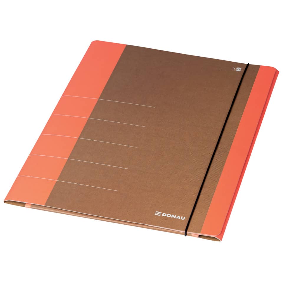 Gummizugmappe Life, A4, Karton, neonorange DONAU 2060001FSC-12 DONAU 2060001FSC-12 Life