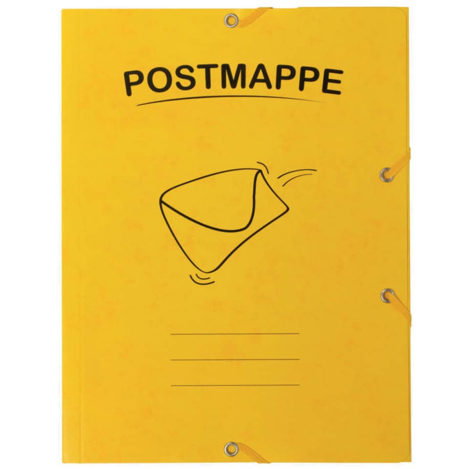 Postmappe, DIN A4 gelb STYLEX 43138