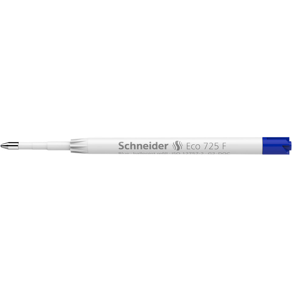 Kugelschreibermine Eco 725, Großraummine ISO-Format G2, dokumentenecht, F, blau SCHNEIDER 172503